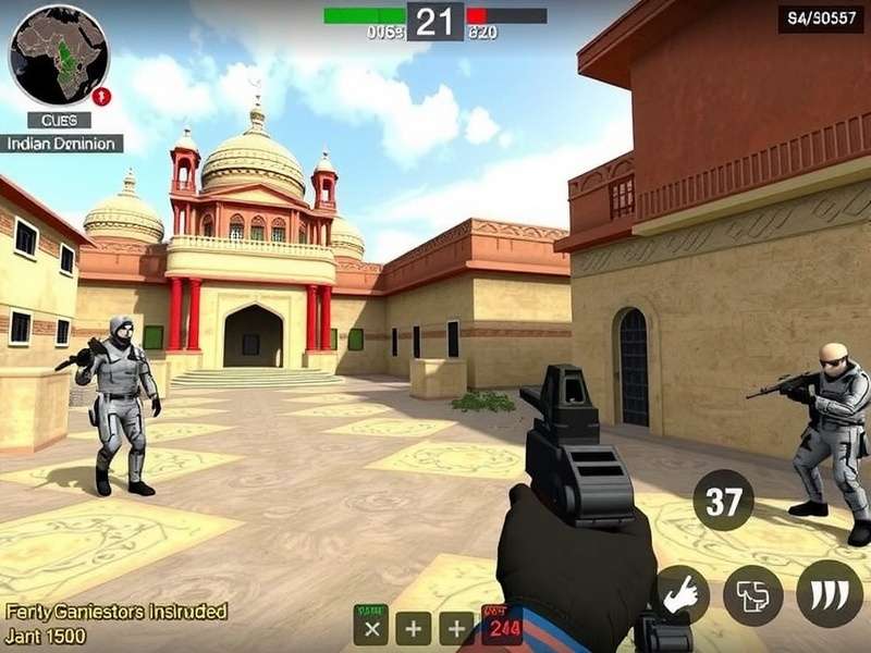 CSGO Indian Dominion Gameplay Screenshot